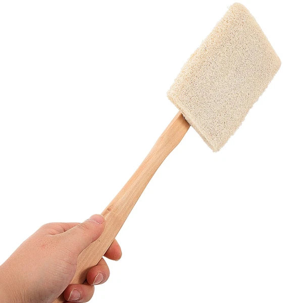 Back Massage Brush Shower Body Exfoliating Scrubber with Handles Bath