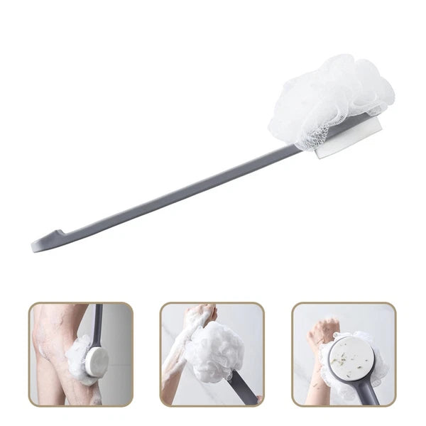 Bath Ball Brush Child Body Shower Scrubber Exfoliating Back with Handles