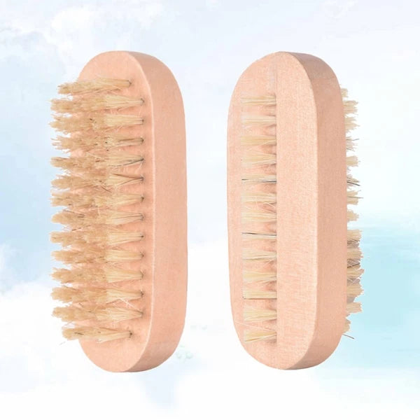 Double Sided Bath Brush for Spa Cleaning and Skin Exfoliation