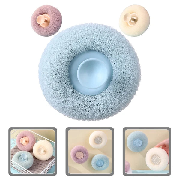 3 Pcs Bath Brush Miss Shower Exfoliator Scrubber for Woman