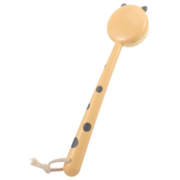 Leopard Print Bath Brush Exfoliating Back Scrubber for Shower Brushes