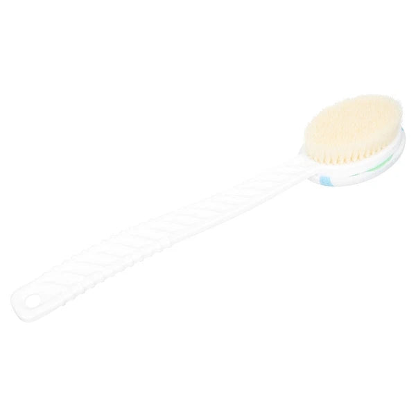 1PC Supple Bristle Shower Brush Strong Cleaning Long Handle Bath Brush Bath Tool