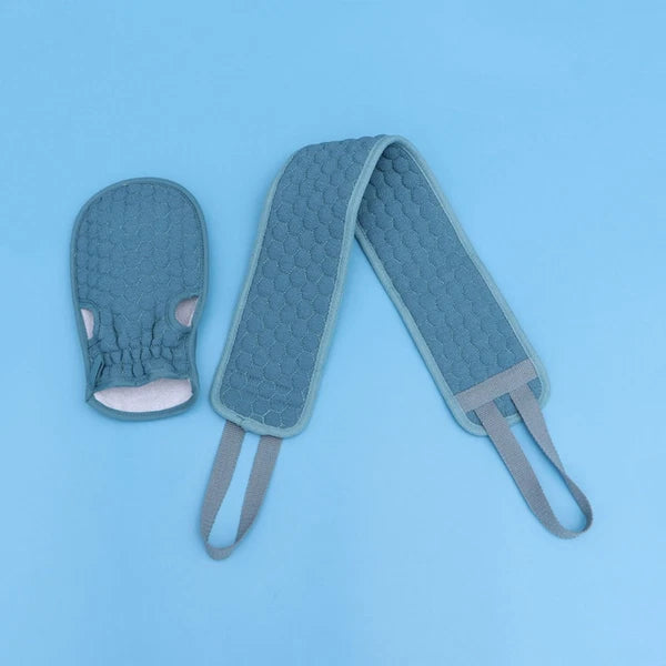 Bath Back Scrubber Bath Body Brush Exfoliating Bath Pads Bath Scrubber Glove