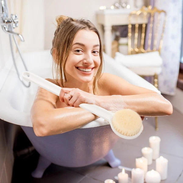 Back Scrubbing Brush Washing for Shower Bath Scrubber Body Massage