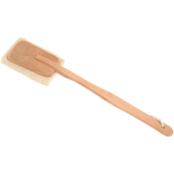 Back Massage Brush Shower Body Exfoliating Scrubber with Handles Bath
