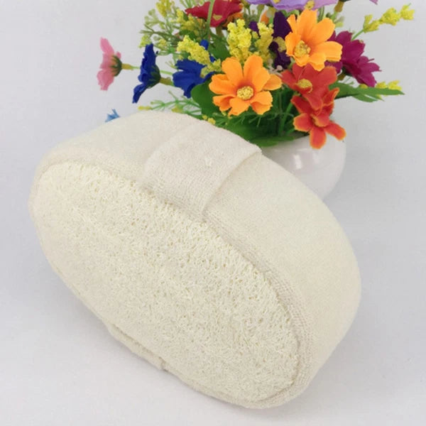 3pcs Natural Loofah Body Scrubber Bath Brush Exfoliator for Men Women