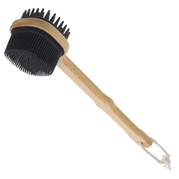 Bath Brush Exfoliating Back Scrubber Elderly Brushes Long Handle