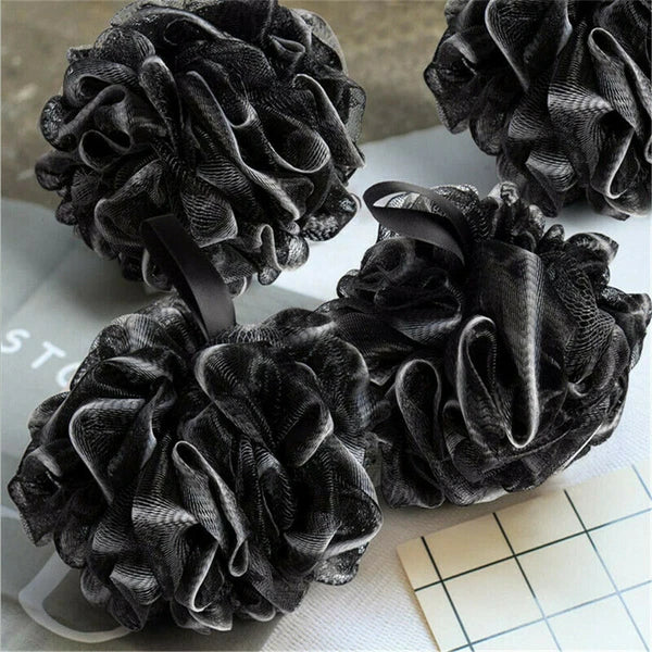 Large Bath Shower Scrub Exfoliating Body Brush Scrubber Sponge Ball Mesh Puff`-