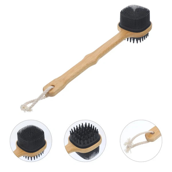 Bath Brush Exfoliating Back Scrubber Elderly Brushes Long Handle