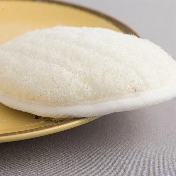 1/2/5X Biodegradable Shower Brushes Natural Loofah Exfoliating Sponge for Bath