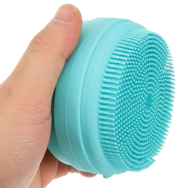 Bath Brush Silicone Exfoliating Reusable Body Scrubber