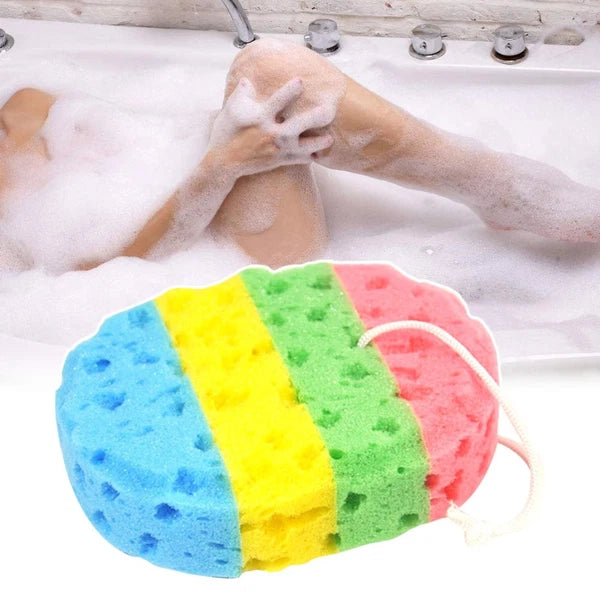 2 Pcs Bath Brushes Seaweed Sponge Miss Sponges for Bathing Body Scrubbers
