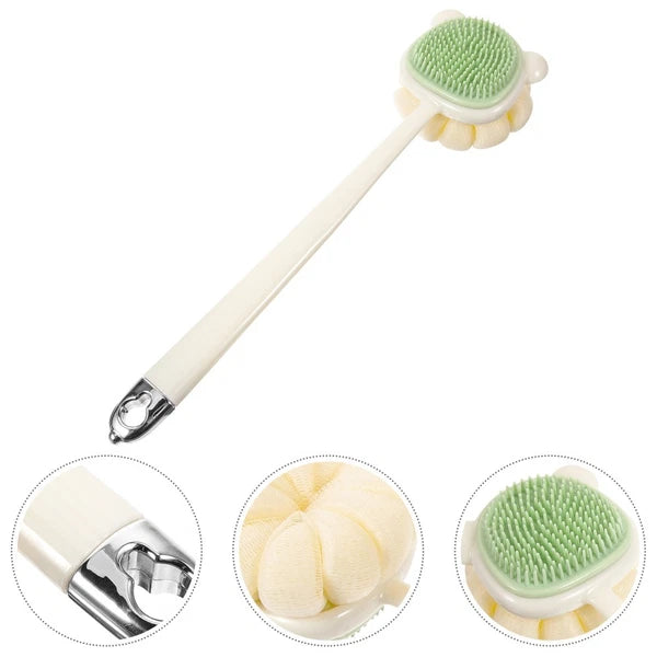Back Rub Brush Body Exfoliator Bath Scrubber for Long Handle Shower