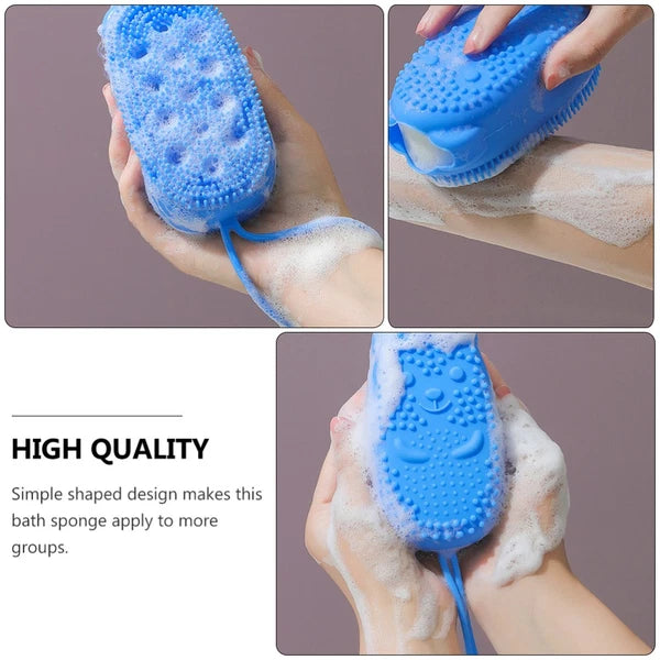1 Pc Brush Strong Rub Mud Brush (Blue) Rub Mud Brush Bath Brush