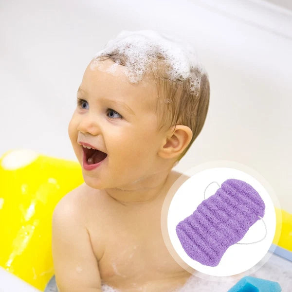 Exfoliating Body Scrubber Sponge Bath Brush For Deep Cleansing Shower Body