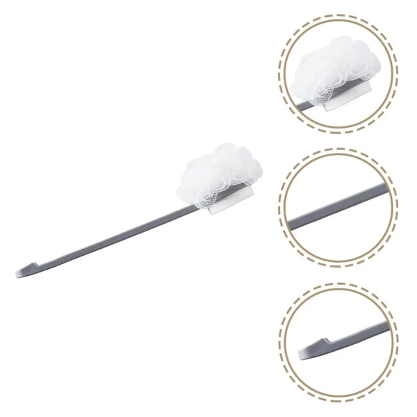 Bath Ball Brush Child Body Shower Scrubber Exfoliating Back with Handles