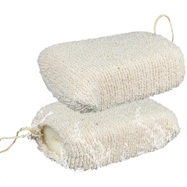 Bath Sponge Skin Exfoliator Super Soft Exfoliating Bathing Brush Natural Loofah
