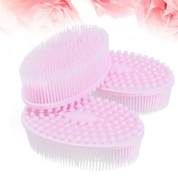 Bath Brush Body Scrubber Exfoliator Silicone Shower Skin