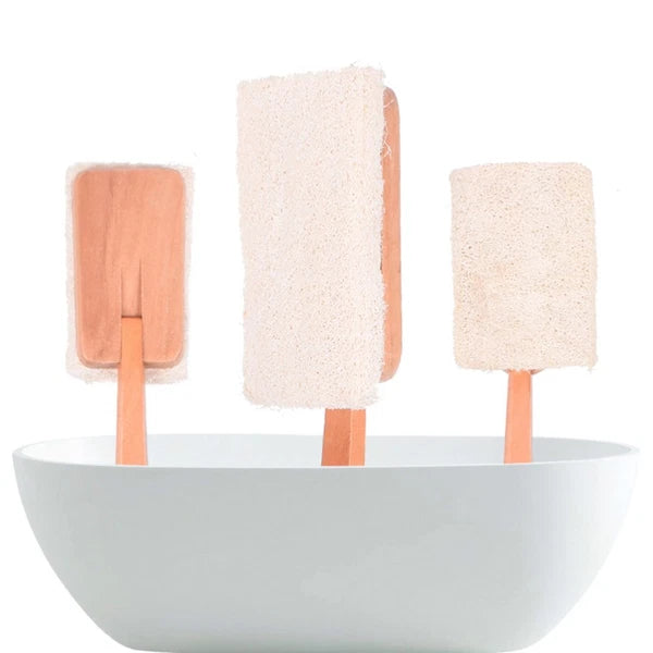 Loofah Bath Brush Shower Exfoliator Scrubber for Bathing