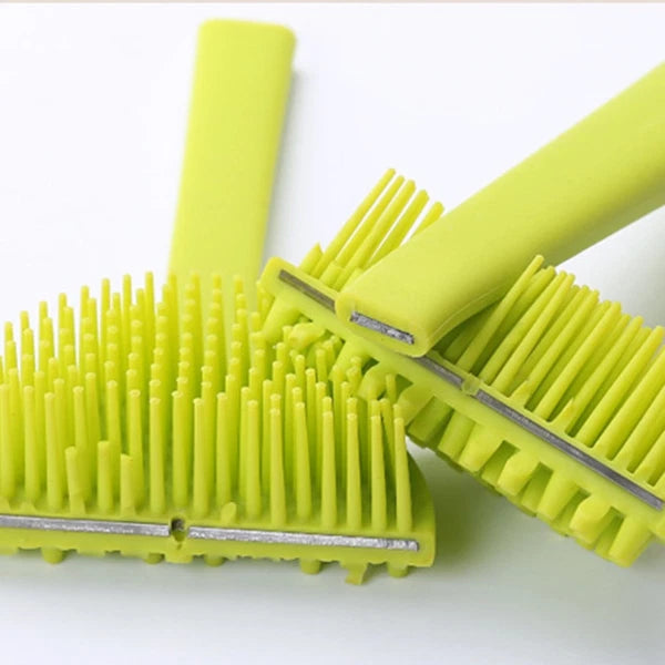 2 Count Bath Brush Man Body Exfoliator Silicone Shower Scrubber Back for