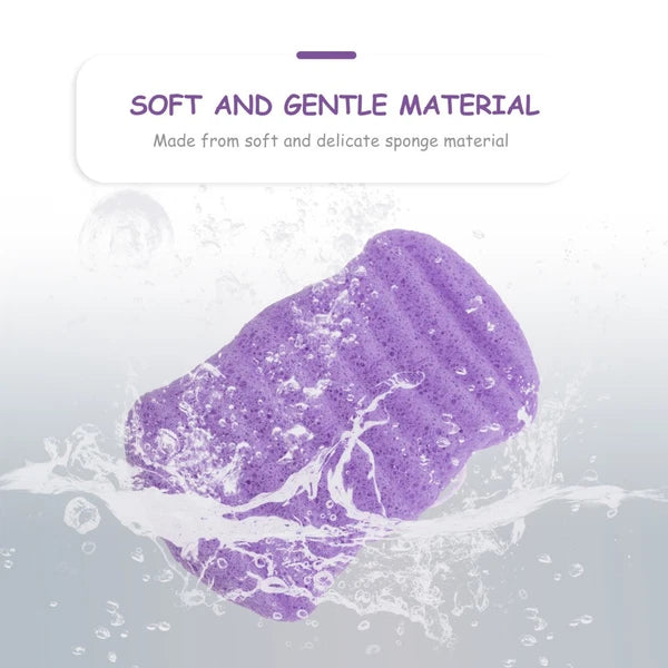 Exfoliating Body Scrubber Sponge Bath Brush For Deep Cleansing Shower Body