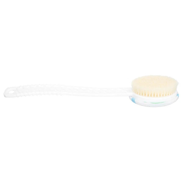 1PC Supple Bristle Shower Brush Strong Cleaning Long Handle Bath Brush Bath Tool