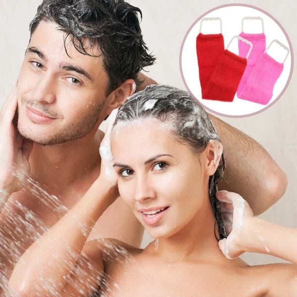 Bath Shower Iwowhero Back Scrubber for Body Scrubbing Brush Man