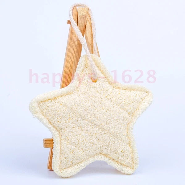 Body Exfoliating Loofah Back Scrubber Natural luffa Shower Bath Child Clean Skin