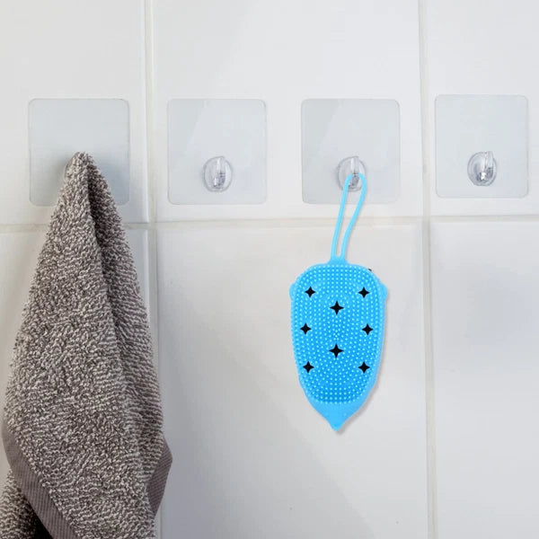 Silicone Bath Brush Woman Baby Cleaning Scrubbers for Home Bathing