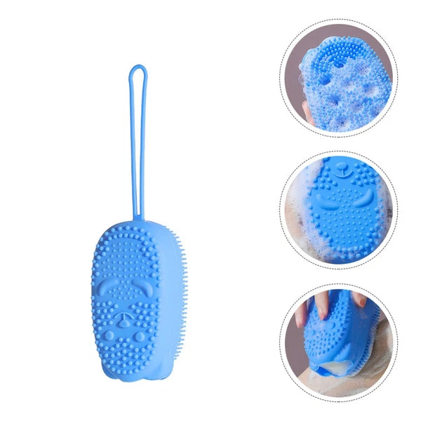 1 Pc Brush Strong Rub Mud Brush (Blue) Rub Mud Brush Bath Brush