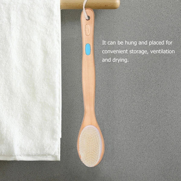 Massage Bath Brush Body Exfoliator Shower Scrubber Comb Double-sided