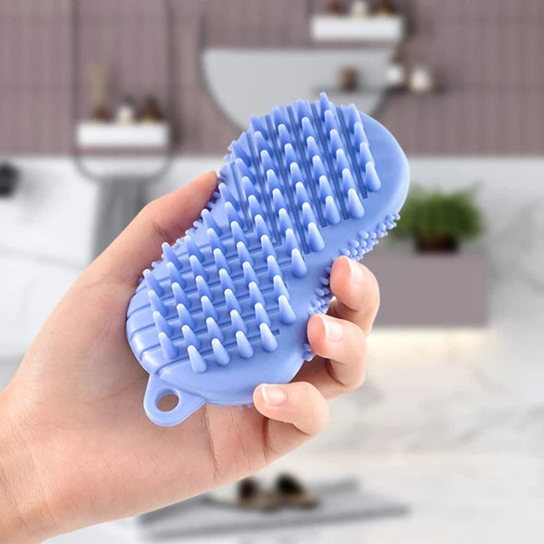 Bath Massage Child Body Scrubber Exfoliator Silicone Brushes